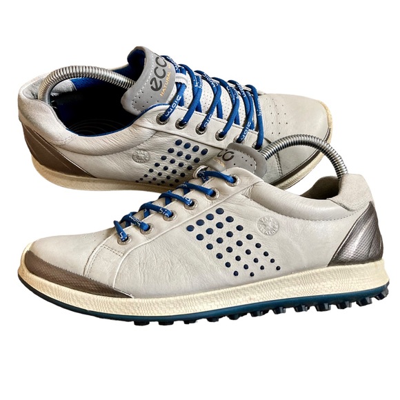 Ecco Shoes - Ecco Biom Natural Motion Spikeless Golf Shoes Gray Blue Men’s Size 7 EUC